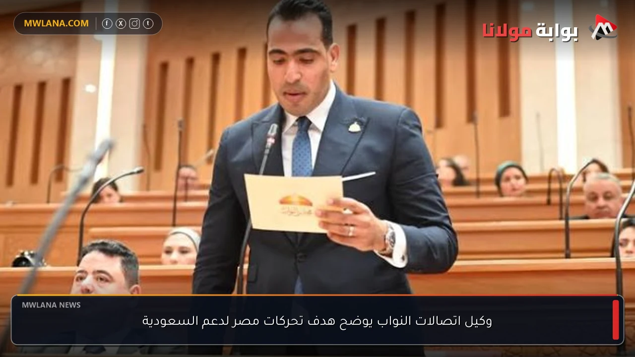 وكيل اتصالات النواب يوضح هدف تحركات مصر لدعم السعودية