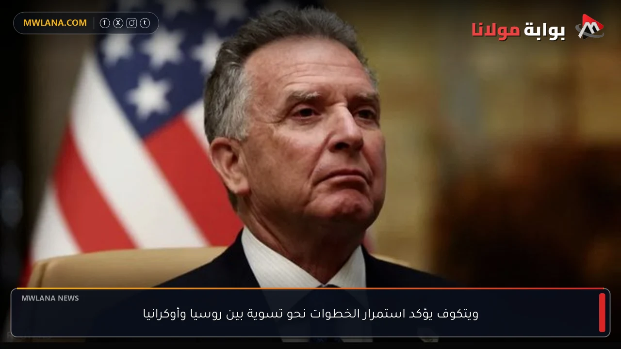 ويتكوف يؤكد استمرار الخطوات نحو تسوية بين روسيا وأوكرانيا