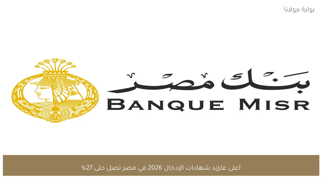أعلى عائد شهادات الإدخار 2026 في مصر تصل حتى 27%