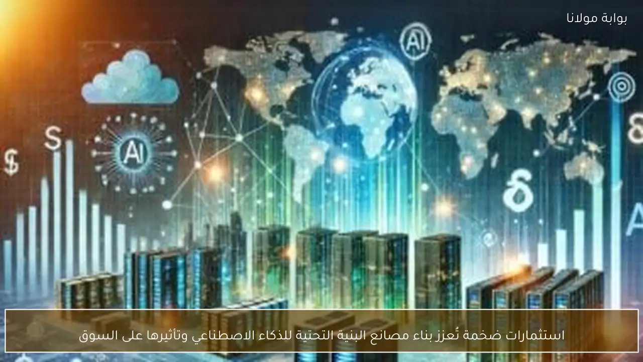 استثمارات ضخمة تُعزز بناء مصانع البنية التحتية للذكاء الاصطناعي وتأثيرها على السوق