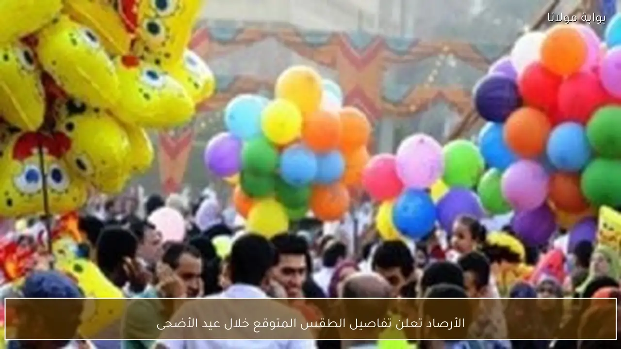 الأرصاد تعلن تفاصيل الطقس المتوقع خلال عيد الأضحى