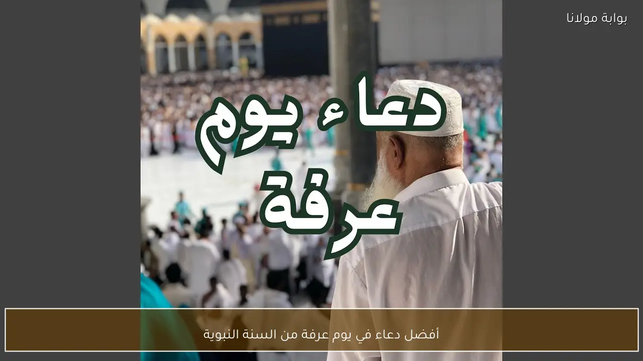 افضل دعاء يوم عرفة من السنة النبوية