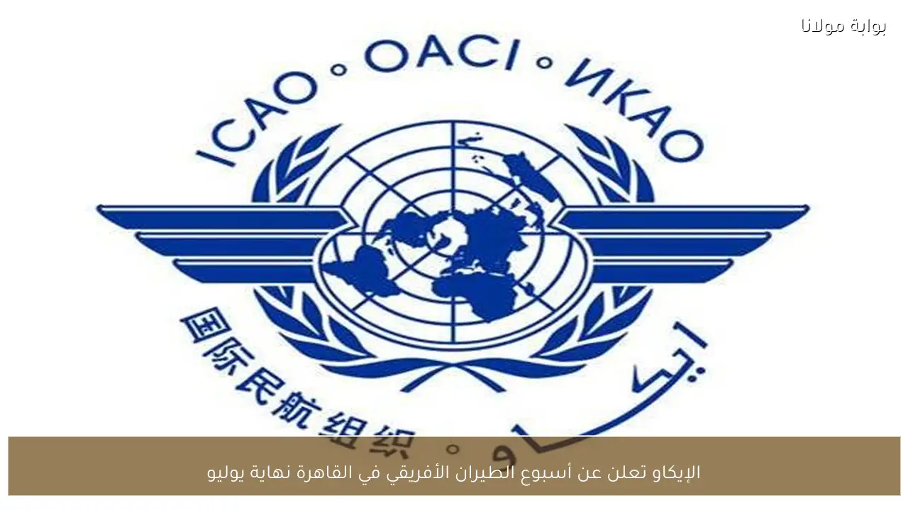 الإيكاو تعلن عن أسبوع الطيران الأفريقي في القاهرة نهاية يوليو