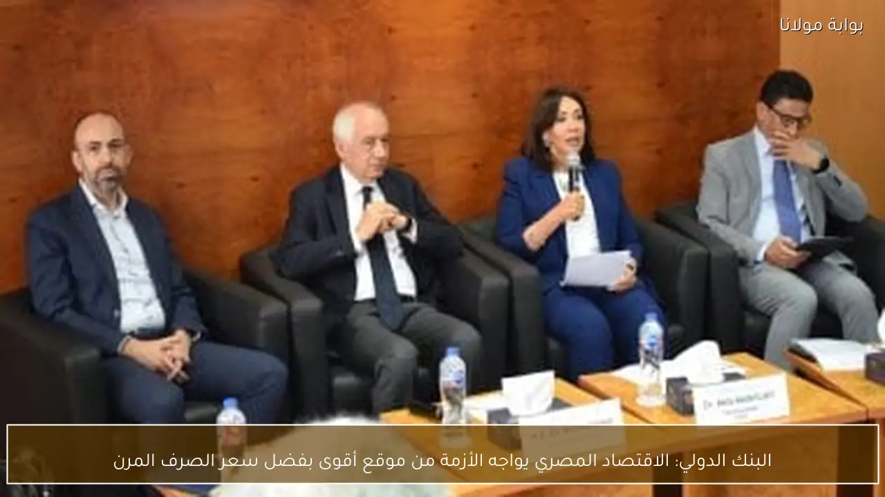 البنك الدولي: الاقتصاد المصري يواجه الأزمة من موقع أقوى بفضل سعر الصرف المرن
