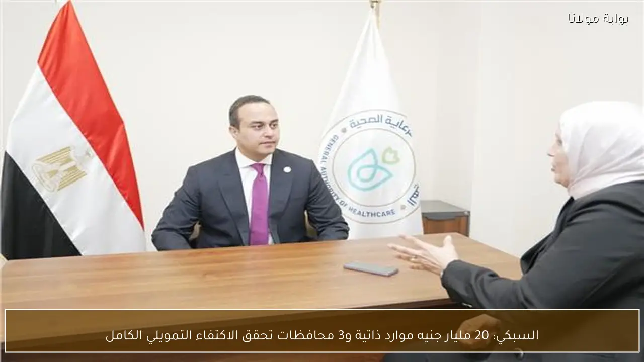 السبكي: 20 مليار جنيه موارد ذاتية و3 محافظات تحقق الاكتفاء التمويلي الكامل