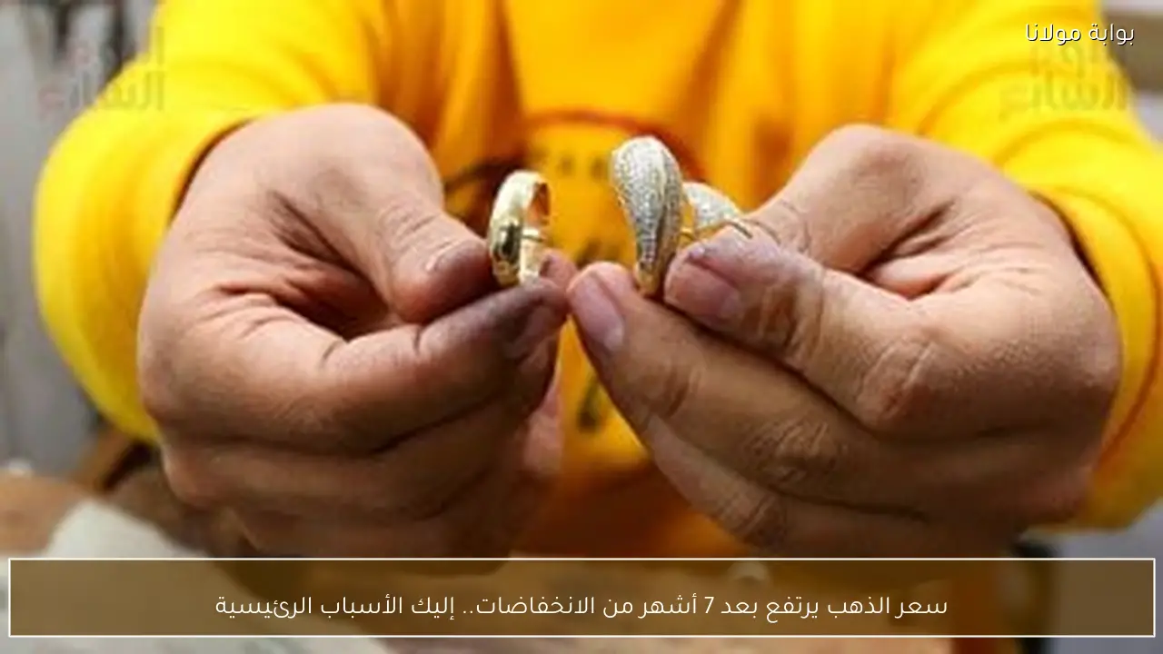 سعر الذهب يرتفع بعد 7 أشهر من الانخفاضات.. إليك الأسباب الرئيسية