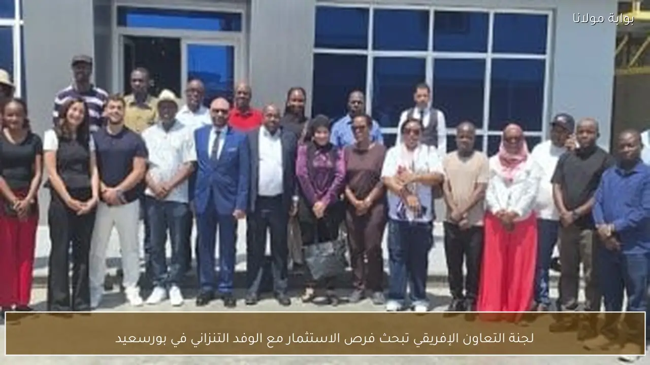 لجنة التعاون الإفريقي تبحث فرص الاستثمار مع الوفد التنزاني في بورسعيد