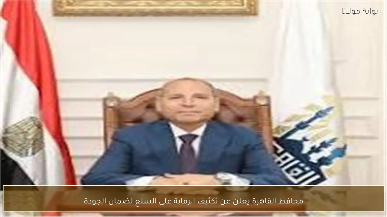 محافظ القاهرة يعلن عن تكثيف الرقابة على السلع لضمان الجودة