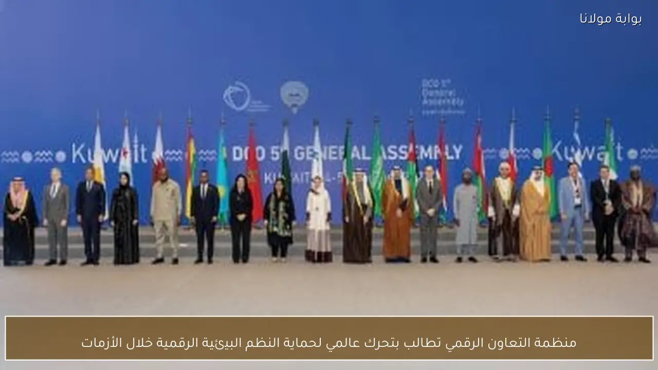 منظمة التعاون الرقمي تطالب بتحرك عالمي لحماية النظم البيئية الرقمية خلال الأزمات