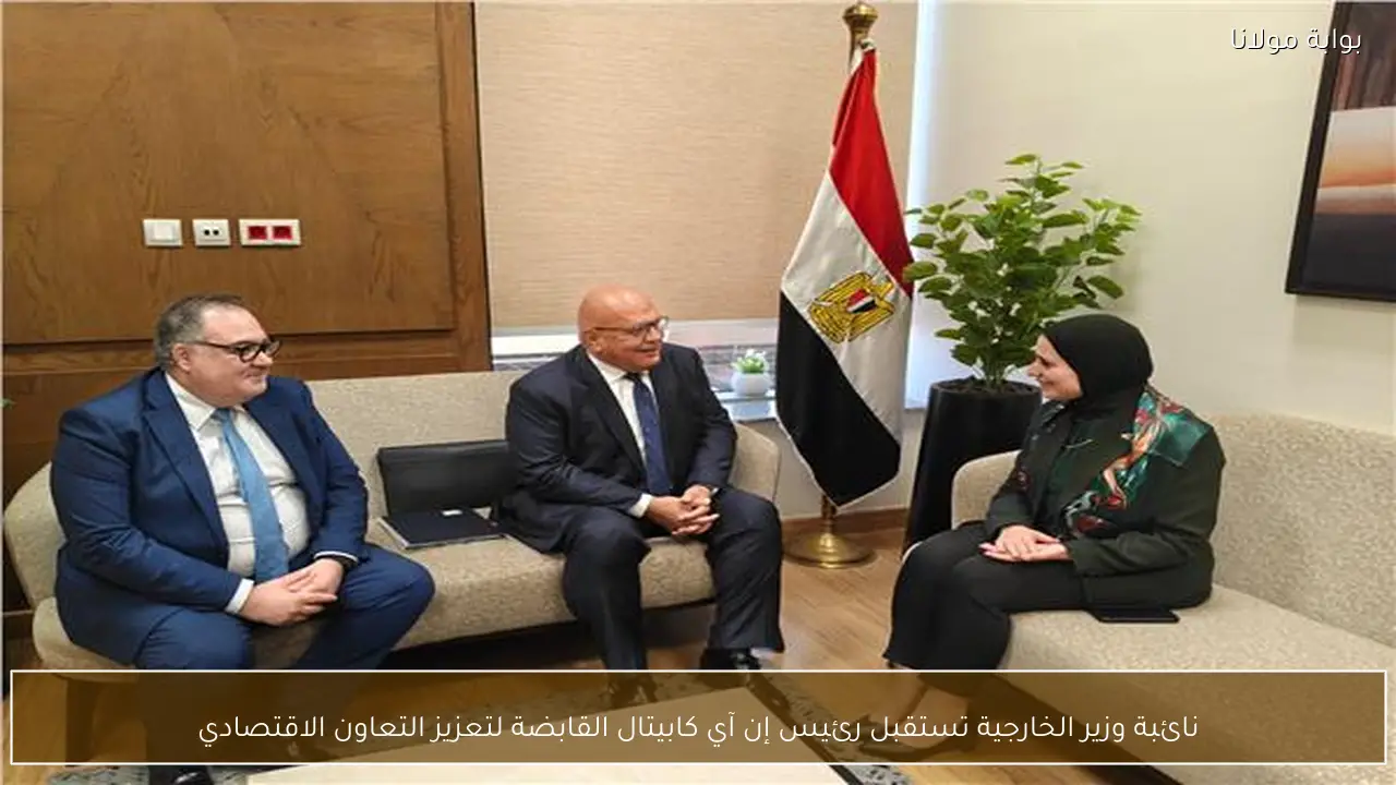 نائبة وزير الخارجية تستقبل رئيس إن آي كابيتال القابضة لتعزيز التعاون الاقتصادي