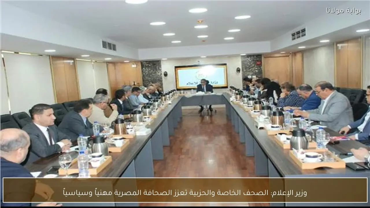 وزير الإعلام: الصحف الخاصة والحزبية تعزز الصحافة المصرية مهنياً وسياسياً