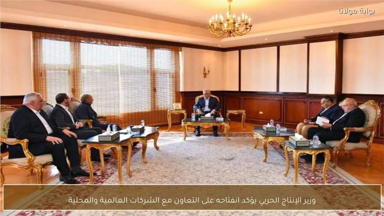 وزير الإنتاج الحربي يؤكد انفتاحه على التعاون مع الشركات العالمية والمحلية