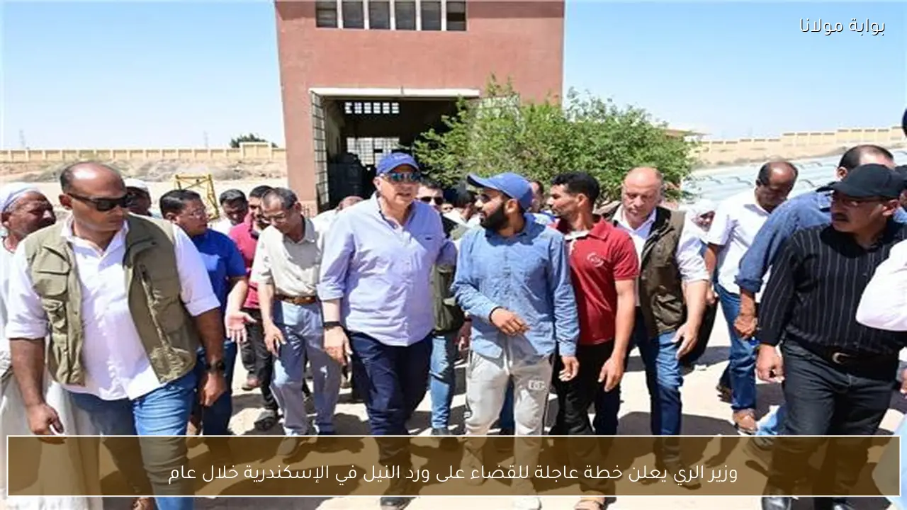 وزير الري يعلن خطة عاجلة للقضاء على ورد النيل في الإسكندرية خلال عام