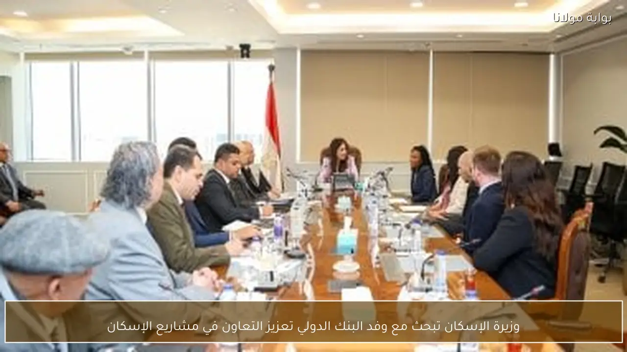 وزيرة الإسكان تبحث مع وفد البنك الدولي تعزيز التعاون في مشاريع الإسكان