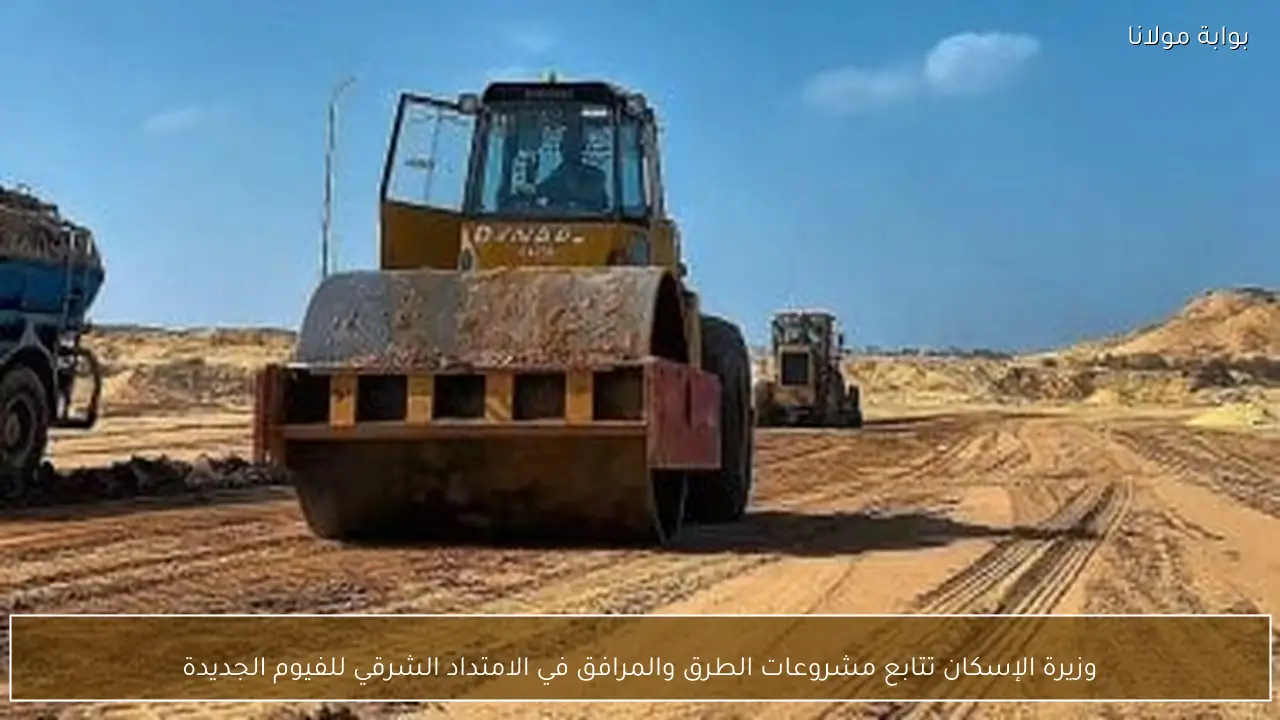 وزيرة الإسكان تتابع مشروعات الطرق والمرافق في الامتداد الشرقي للفيوم الجديدة