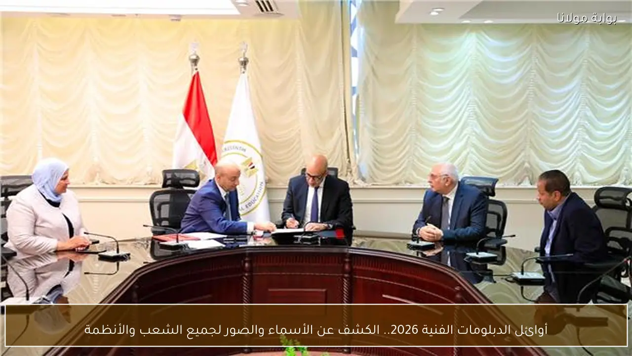 أوائل الدبلومات الفنية 2026.. الكشف عن الأسماء والصور لجميع الشعب والأنظمة