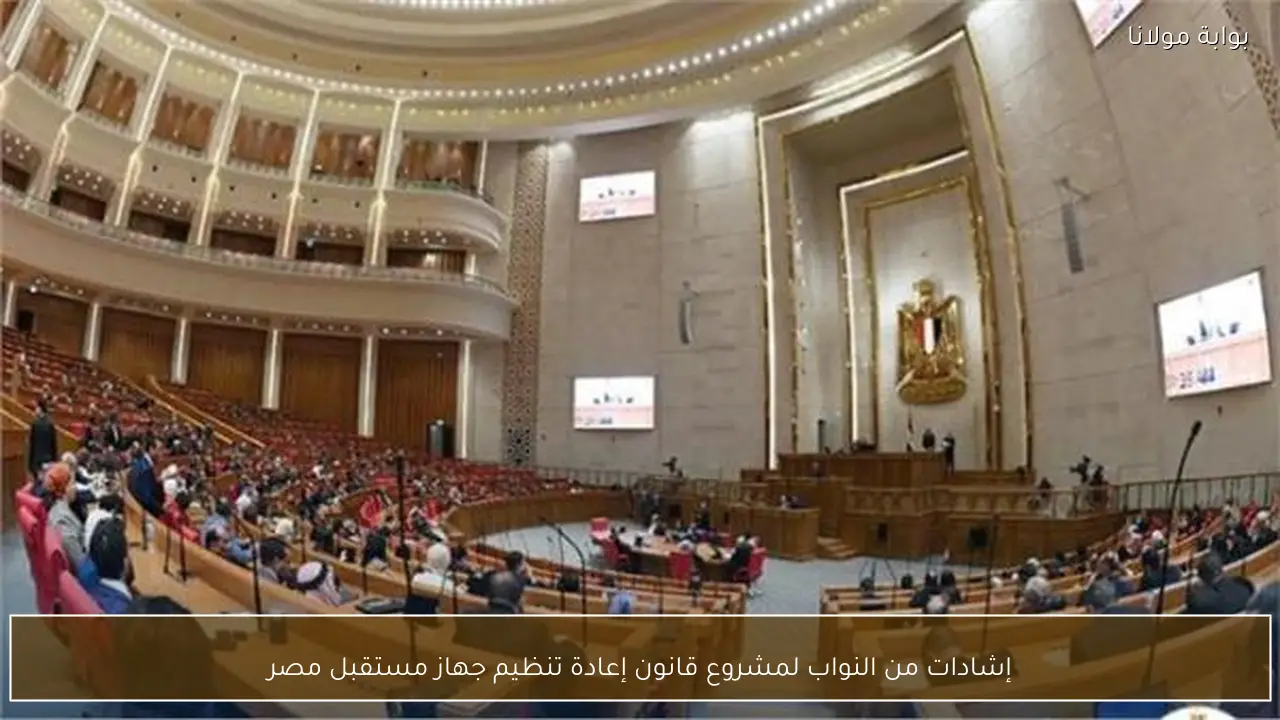 إشادات من النواب لمشروع قانون إعادة تنظيم جهاز مستقبل مصر