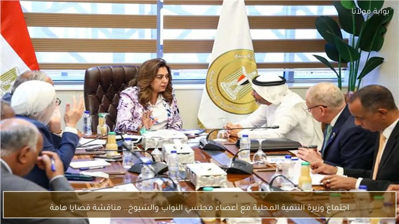 اجتماع وزيرة التنمية المحلية مع أعضاء مجلسي النواب والشيوخ.. مناقشة قضايا هامة