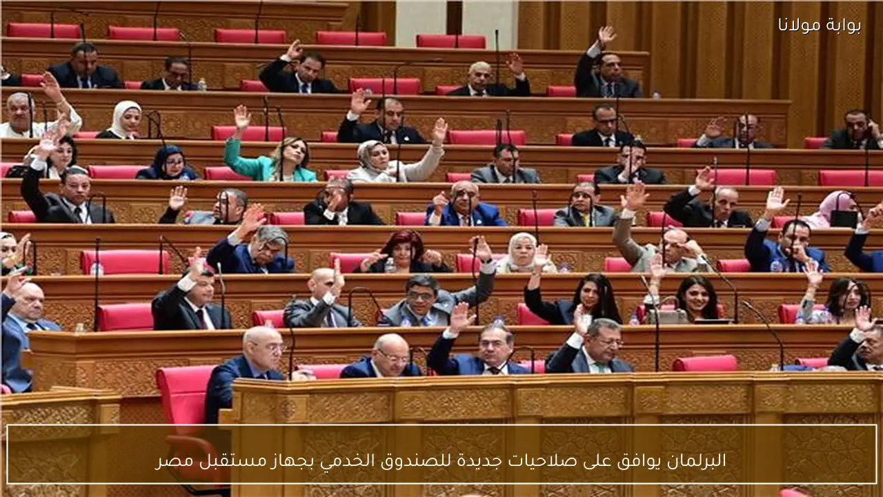 البرلمان يوافق على صلاحيات جديدة للصندوق الخدمي بجهاز مستقبل مصر