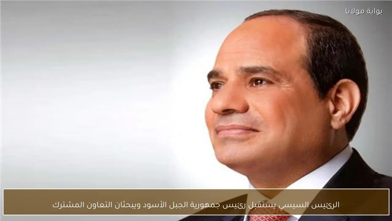 الرئيس السيسي يستقبل رئيس جمهورية الجبل الأسود ويبحثان التعاون المشترك