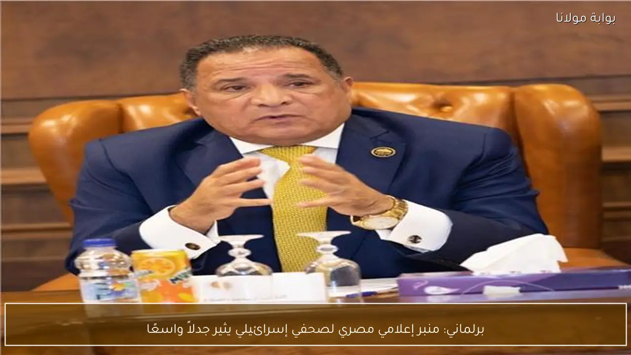 برلماني: منبر إعلامي مصري لصحفي إسرائيلي يثير جدلاً واسعًا
