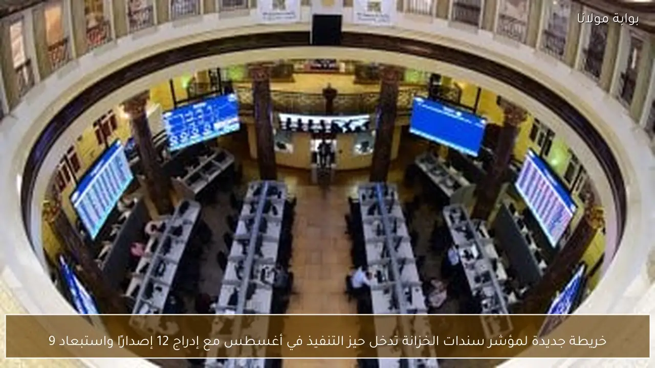 خريطة جديدة لمؤشر سندات الخزانة تدخل حيز التنفيذ في أغسطس مع إدراج 12 إصدارًا واستبعاد 9