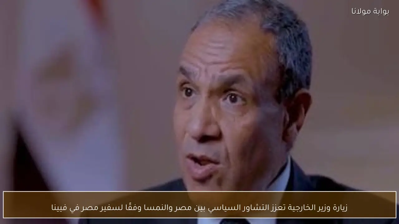 زيارة وزير الخارجية تعزز التشاور السياسي بين مصر والنمسا وفقًا لسفير مصر في فيينا