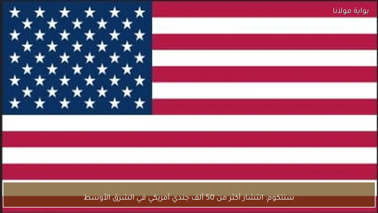 سنتكوم: انتشار أكثر من 50 ألف جندي أمريكي في الشرق الأوسط