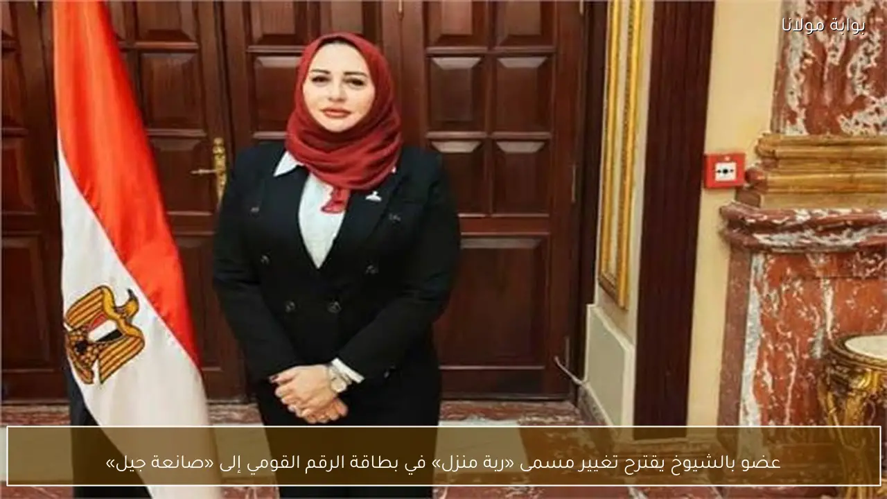عضو بالشيوخ يقترح تغيير مسمى «ربة منزل» في بطاقة الرقم القومي إلى «صانعة جيل»