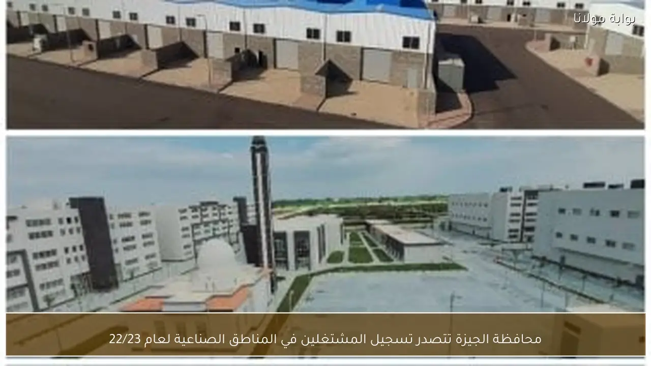 محافظة الجيزة تتصدر تسجيل المشتغلين في المناطق الصناعية لعام 22/23