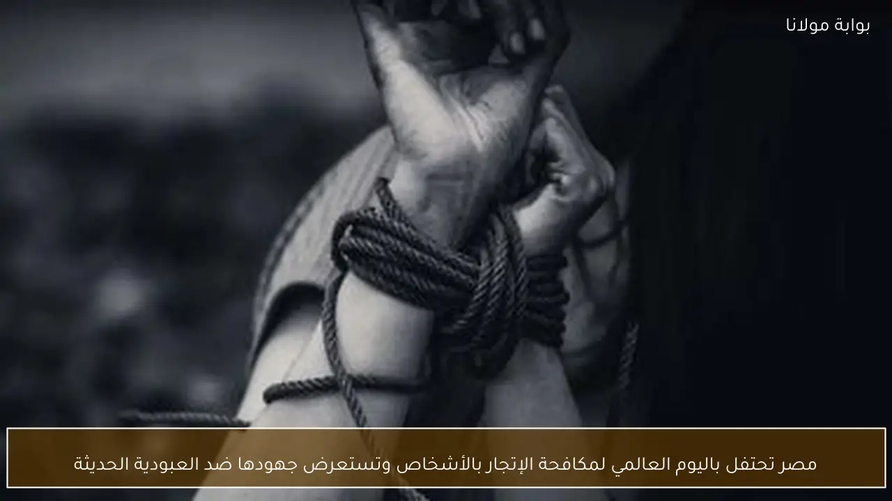 مصر تحتفل باليوم العالمي لمكافحة الإتجار بالأشخاص وتستعرض جهودها ضد العبودية الحديثة