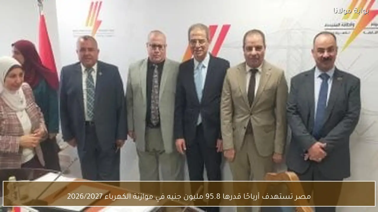 مصر تستهدف أرباحًا قدرها 95.8 مليون جنيه في موازنة الكهرباء 2026/2027