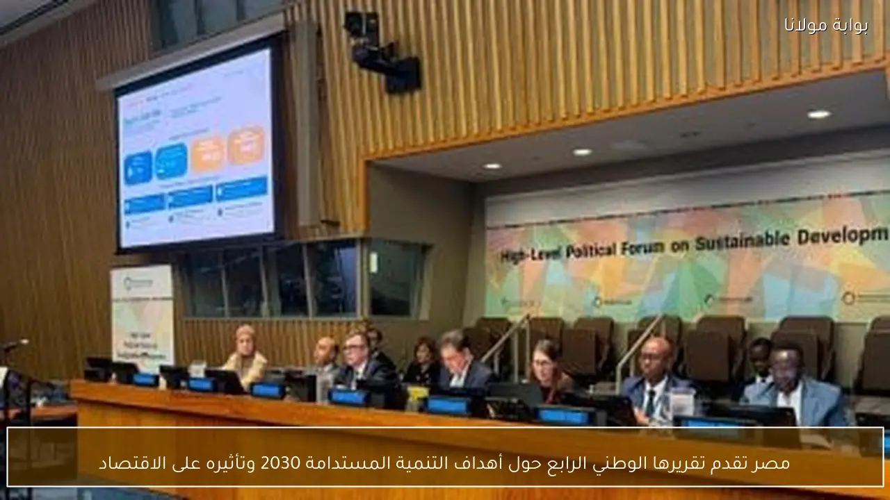 مصر تقدم تقريرها الوطني الرابع حول أهداف التنمية المستدامة 2030 وتأثيره على الاقتصاد