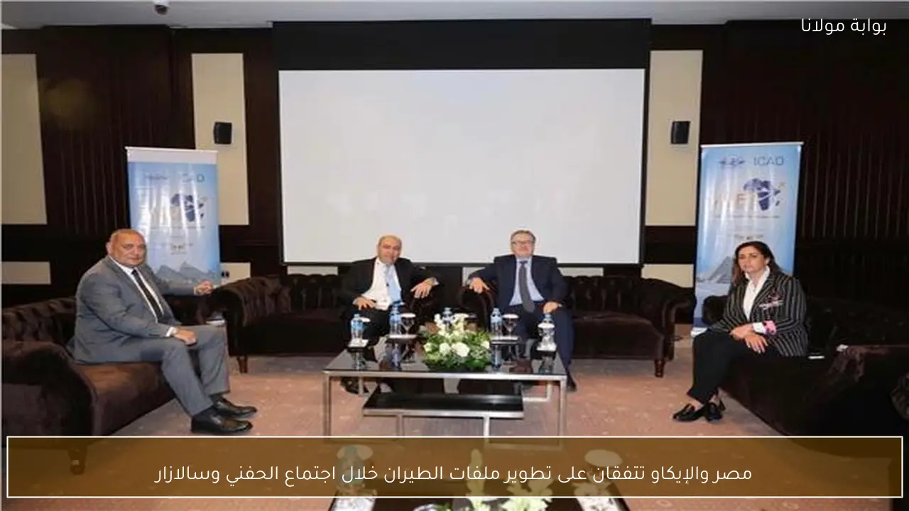 مصر والإيكاو تتفقان على تطوير ملفات الطيران خلال اجتماع الحفني وسالازار