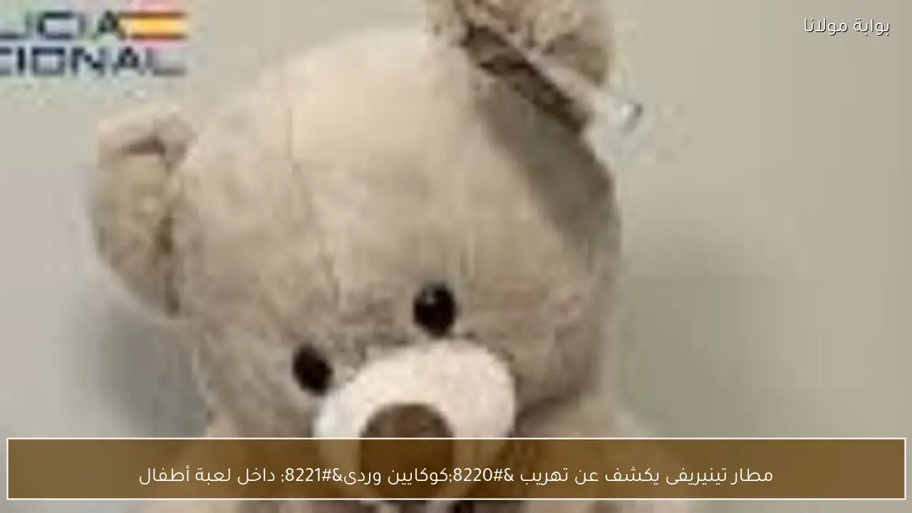 مطار تينيريفى يكشف عن تهريب “كوكايين وردى” داخل لعبة أطفال