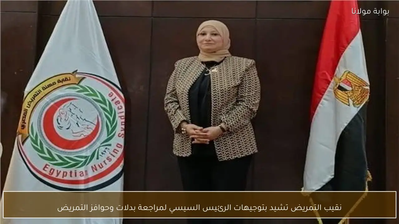 نقيب التمريض تشيد بتوجيهات الرئيس السيسي لمراجعة بدلات وحوافز التمريض