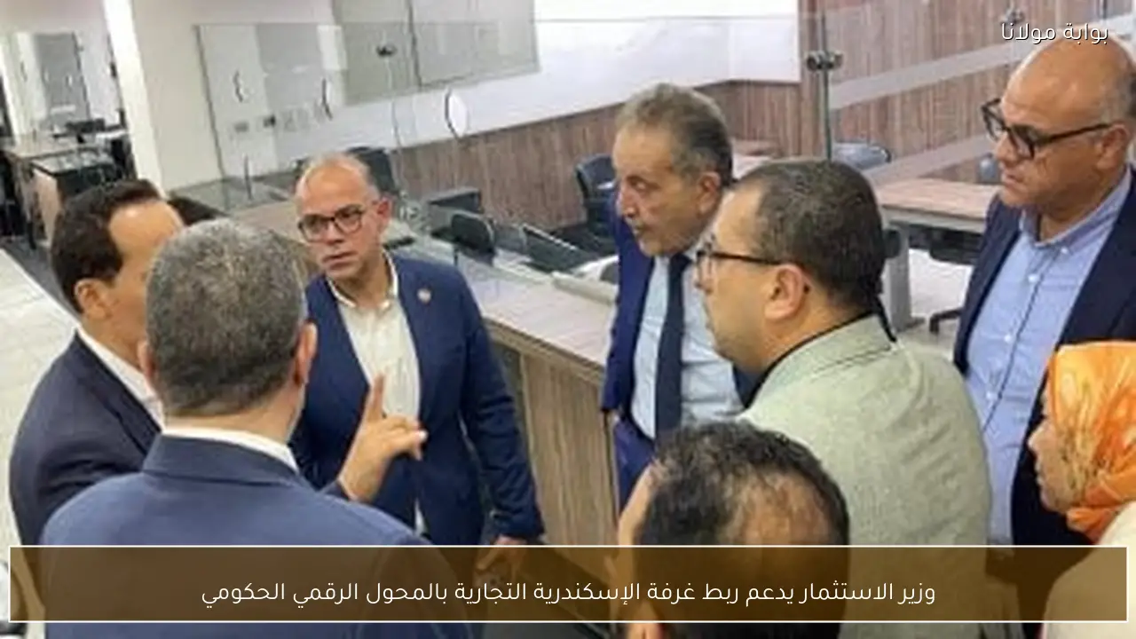 وزير الاستثمار يدعم ربط غرفة الإسكندرية التجارية بالمحول الرقمي الحكومي