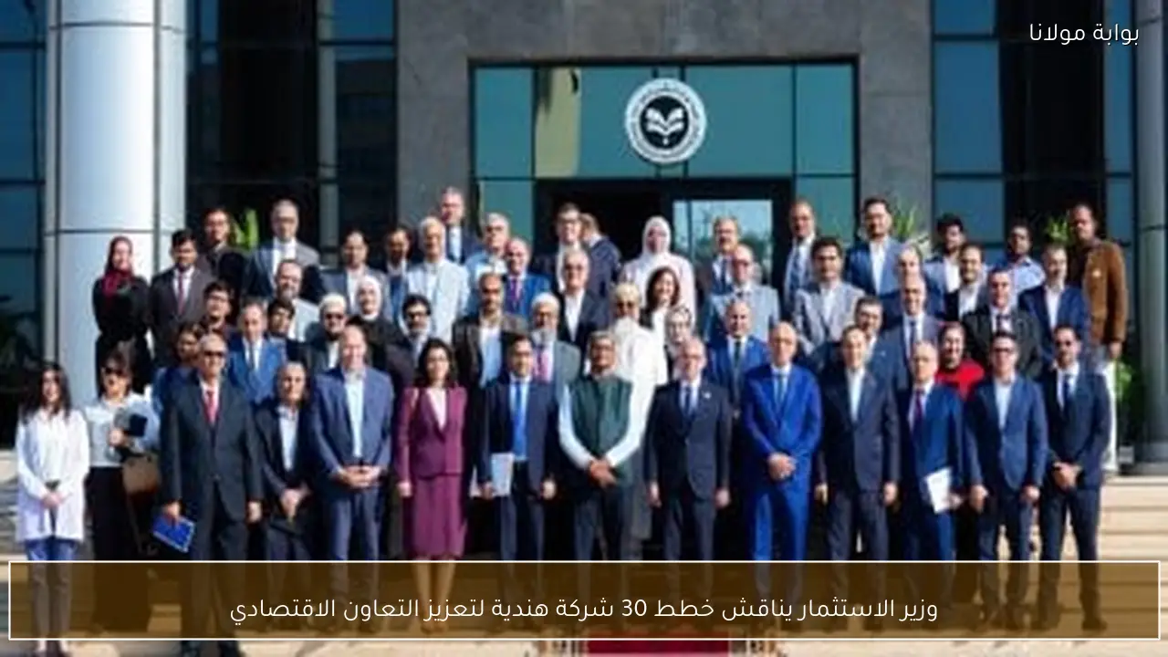 وزير الاستثمار يناقش خطط 30 شركة هندية لتعزيز التعاون الاقتصادي