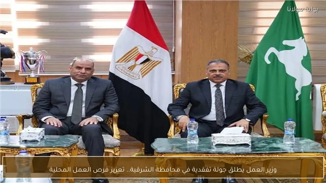وزير العمل يطلق جولة تفقدية في محافظة الشرقية.. تعزيز فرص العمل المحلية