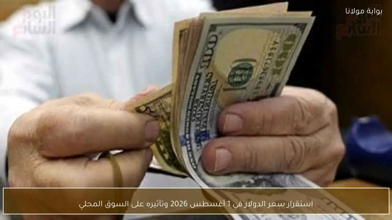 استقرار سعر الدولار في 1 أغسطس 2026 وتأثيره على السوق المحلي