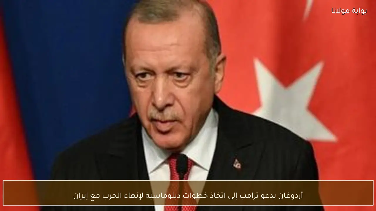 أردوغان يدعو ترامب إلى اتخاذ خطوات دبلوماسية لإنهاء الحرب مع إيران