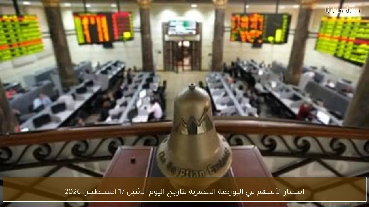 أسعار الأسهم في البورصة المصرية تتأرجح اليوم الإثنين 17 أغسطس 2026
