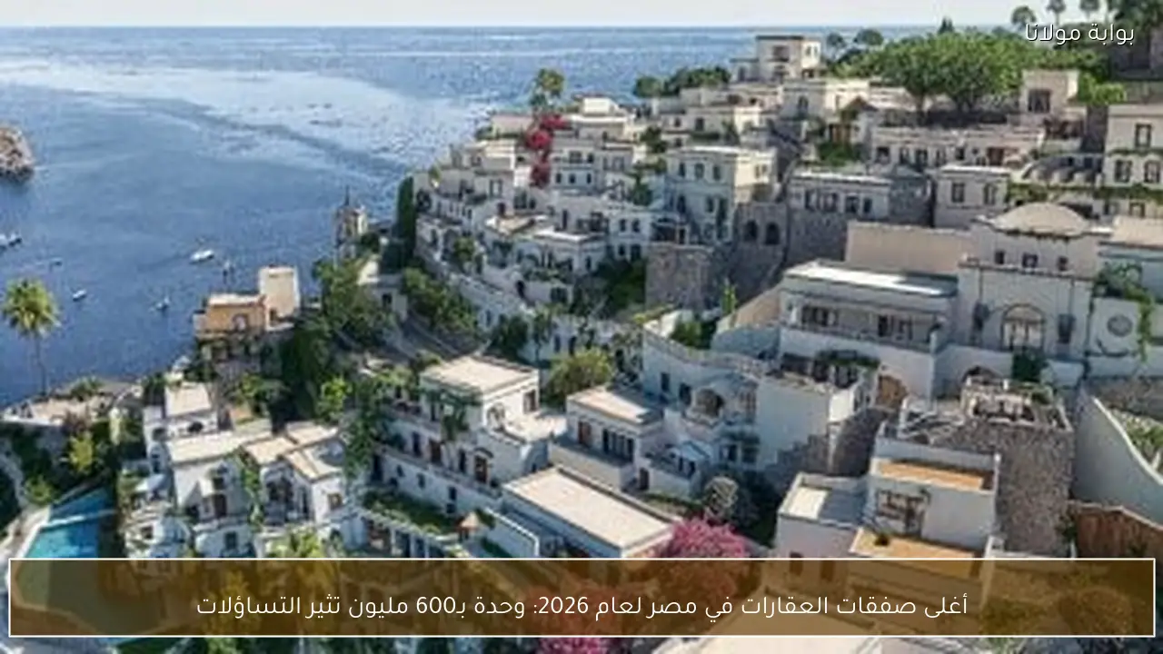 أغلى صفقات العقارات في مصر لعام 2026: وحدة بـ600 مليون تثير التساؤلات