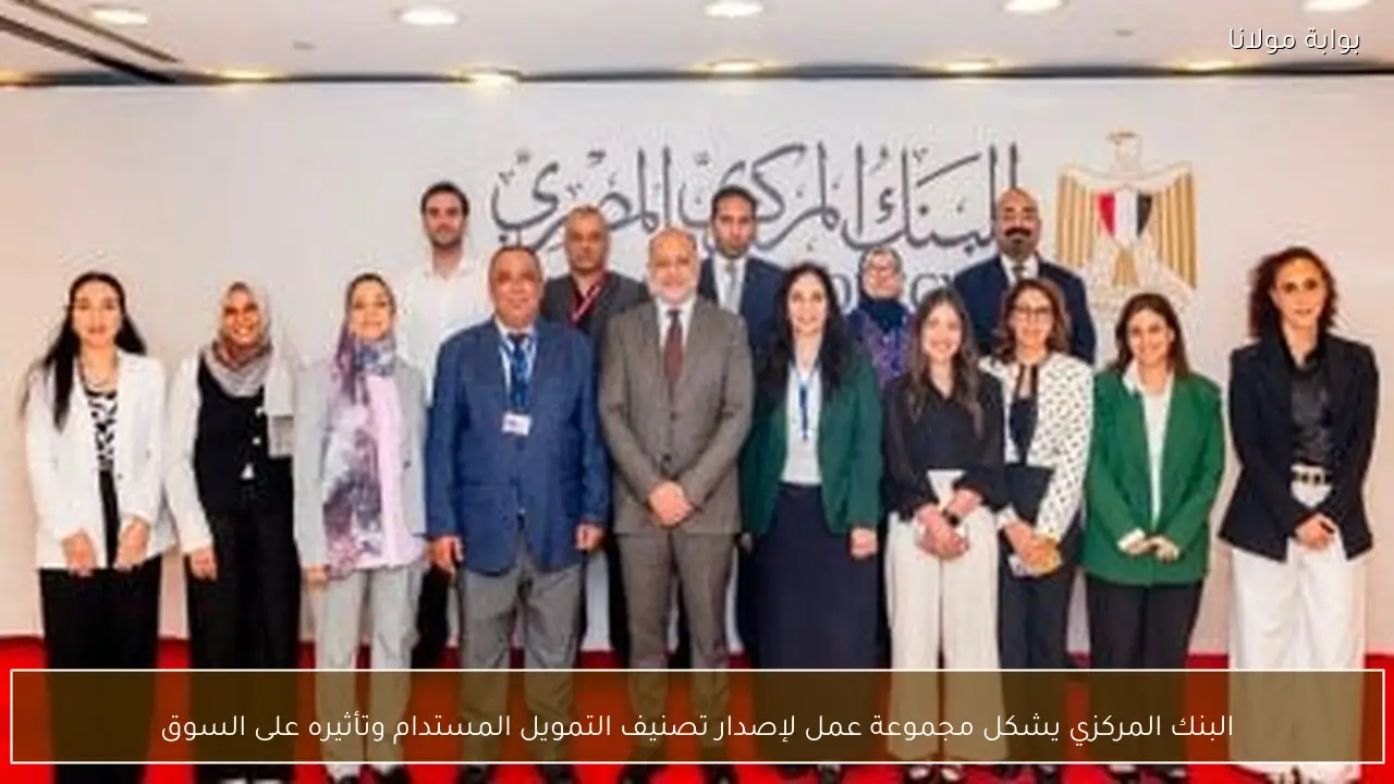 البنك المركزي يشكل مجموعة عمل لإصدار تصنيف التمويل المستدام وتأثيره على السوق