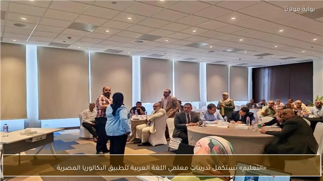 «التعليم» تستكمل تدريبات معلمي اللغة العربية لتطبيق البكالوريا المصرية