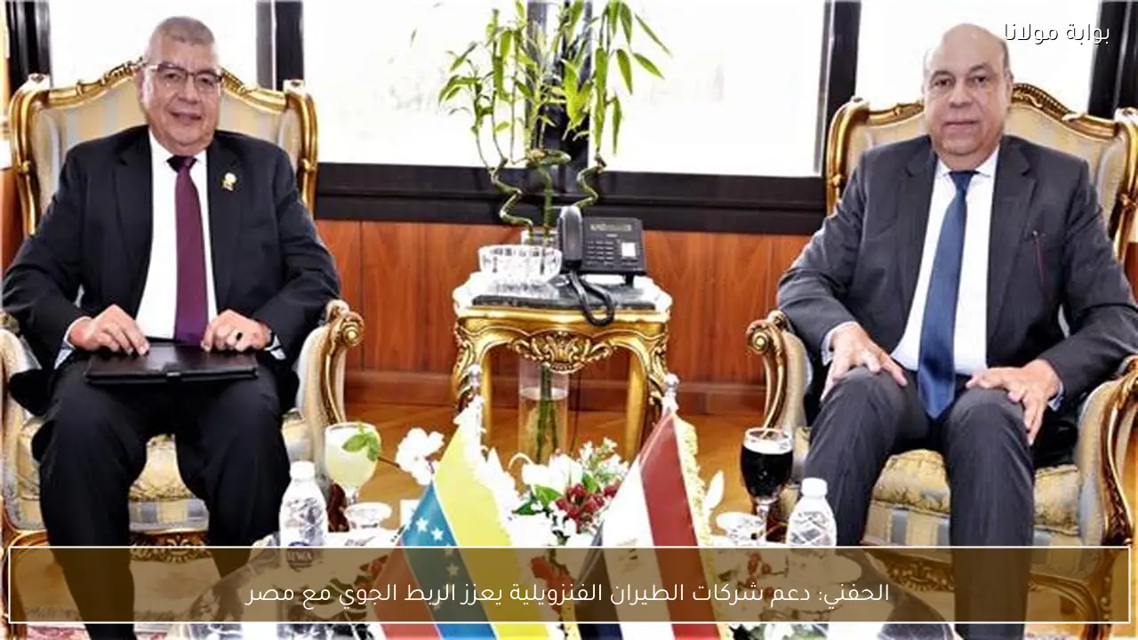 الحفني: دعم شركات الطيران الفنزويلية يعزز الربط الجوي مع مصر