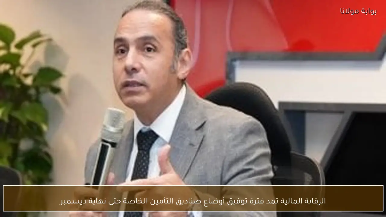الرقابة المالية تمد فترة توفيق أوضاع صناديق التأمين الخاصة حتى نهاية ديسمبر