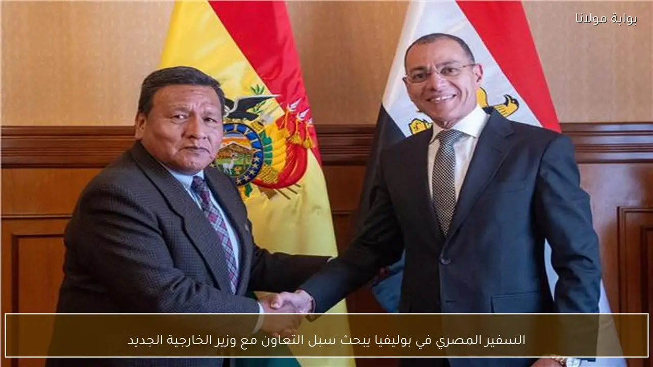 السفير المصري في بوليفيا يبحث سبل التعاون مع وزير الخارجية الجديد
