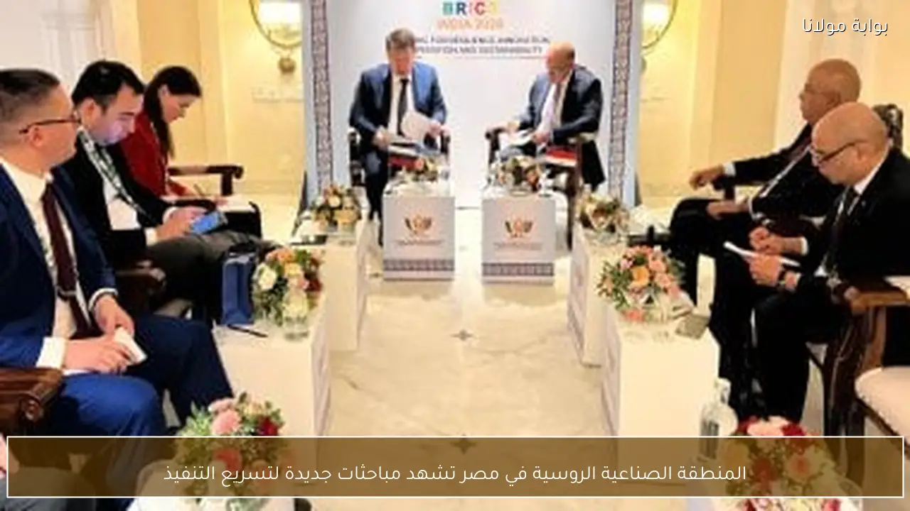 المنطقة الصناعية الروسية في مصر تشهد مباحثات جديدة لتسريع التنفيذ