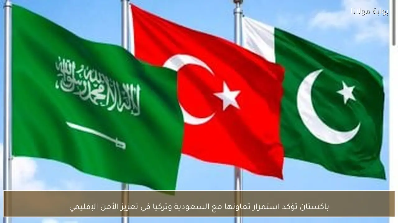 باكستان تؤكد استمرار تعاونها مع السعودية وتركيا في تعزيز الأمن الإقليمي
